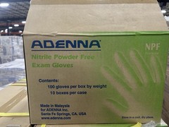 Adenna Nitrile Exam Glove 10×100 Powder Free Medium