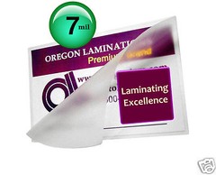 1000/pk 7 Mil Prayer Cards size Hot Laminating Pouches 2-3/4 x 4-1/2, 2.75 x 4.5
