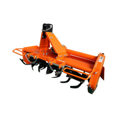 3 Point 45″ Rotary Tiller Attachment Fits Cat 1 Tractor PTO Driven Work 5″ Deep
