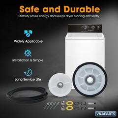 For Maytag Neptune 3000 Series MDE6000AYW MDE5500AYW Dryer Repair 0.5 inches