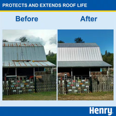 Henry 555 Fibered Aluminum Reflective Roof Coating 4.75 gal