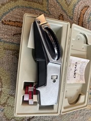 DYMO 1550 Deluxe Tapewriter Kit Label Maker Bundle w/Extra Wheels Tape Tested
