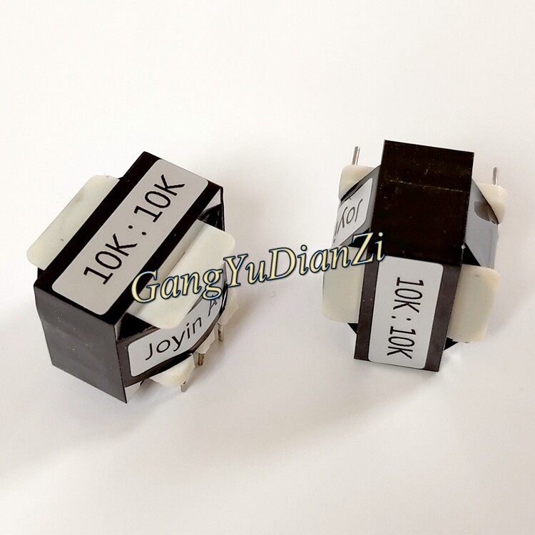 2PC R310K:10K Permalloy Audio Transformer Input Signal Isolation 20Hz-80KHz