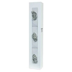 Bowman Dispensers Gb-068 Glove Dispenser, Steel, Holds (3) Boxes , White , 30