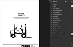 CLARK GPS 17 GPS17 FORKLIFT OPERATORS SERVICE REPAIR SHOP MANUAL PDF ON USB