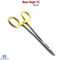 Dental TC Mayo Hager Needle Holder Driver Veterinary Surgical Instruments CE
