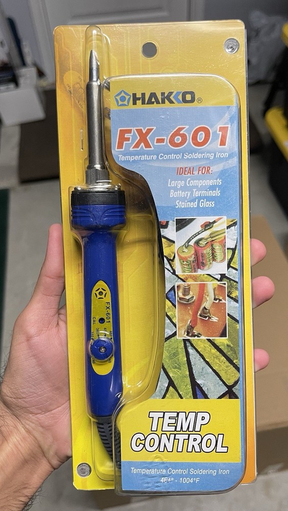 Hakko FX601-02 – Soldering Iron with High Heat Capacity – 67 watts – BRAND NEW