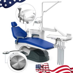 TUOJIAN Dental Unit Chair Computer Controlled DC Motor PU Hard Leather +Stool