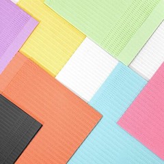 1000Pcs/8Bags Disposable Dental Bibs 3-Ply Medical Tray Covers Towels 13″x18″