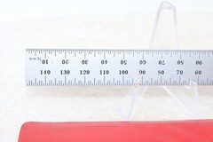The L.S Starrett Co. No. C635E 150MM Metric, Steel Rule, with Pocket Sleeve