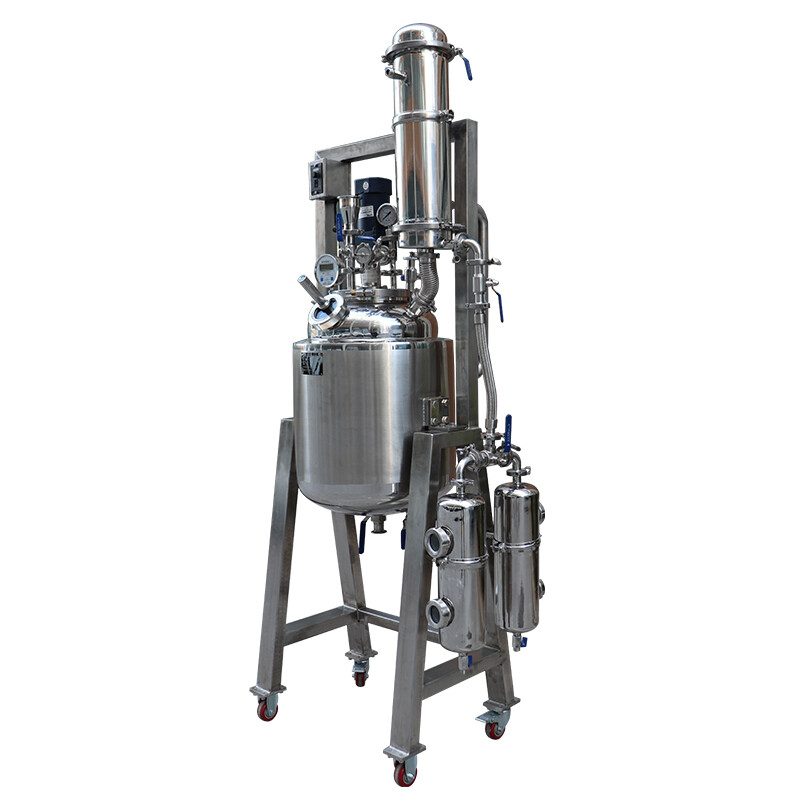 50L Decarboxylation Recrystallization Filter Reactor SS316 220V -0.09+0.3 MPa US