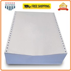 3-Ply Carbonless Continuous Form Paper 9.5 x 11 Inch Dot Matrix 333 Sets