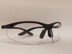 Mag Readers 250-25-0015 Semi-Rimless Safety Readers with Black Frame 2 PACK