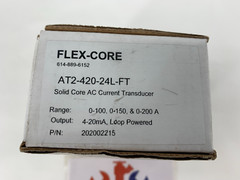 Flex-Core AT2-420-24L-FT Solid Core AC Current Transformer 0-100 0-150 & 0-200A