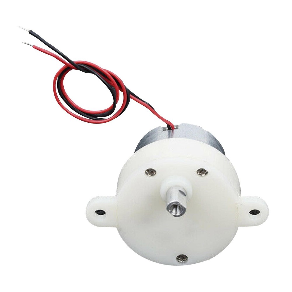 3-9V Mini DC Gearmotor Micro Low Speed High Torque Gear Motor Plastic Gearbox