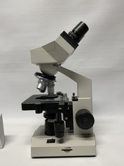OMAX Binocular Compound Microscope w/ Mechanical Stage 4 With Camera. Read. Y4