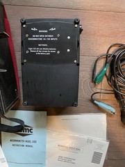 Heavy Duty AEMC Model 5000 Megohmmeter Military Coal Mine 500-5000 Volt Meter