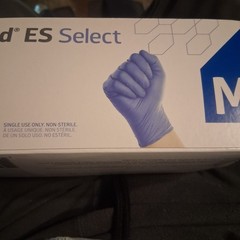 Medline FitGuard ES Select Nitrile Exam Gloves Powder-Free Medium 250