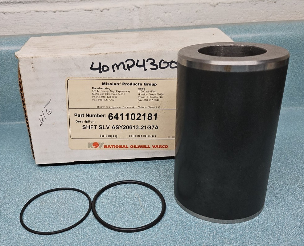 MISSION 20613-21G-7A 641102181 Shaft Sleeve for Mission Magnum Pack Pump