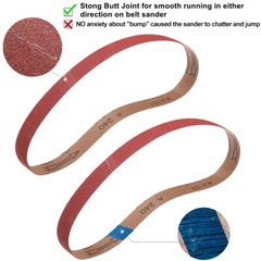 18-Pack Sanding Belt 1 x 30 inch 60 80 120 150 240 400 Grit Sanding Sander Belts