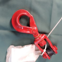 GRADE 100 CROSBY SHUR-LOC S-13326 SWIVEL HOOK 8,000LB TEST 3,200LB WORKING LOAD