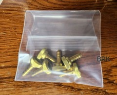 Schrader Valve 8385A – 6 pack – Brass Coupling Female To Male 3/16 Hose Barb