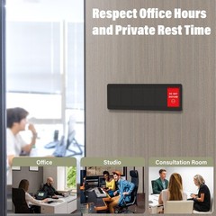 Office Door Sign-6 Options Door Signs for Office In A Meeting Sign/Out Of Off…