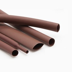 2:1Heat Shrink Tubing Brown- 1mm 1.5mm 2mm 2.5mm 3mm – 50mm Cable Heatshrink