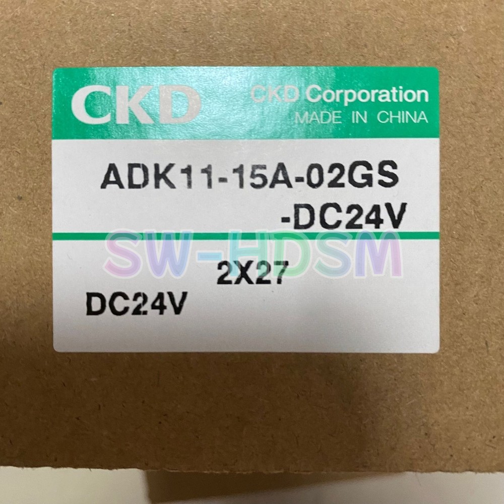 1PCS NEW IN BOX for CKD ADK11-15A-02GS-DC24V Solenoid Valve Freight Free