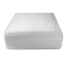 UBMOVE 7-3/8″x7-1/2″ White Foam Pouches for Cups (25 Pack) Protect Dishes