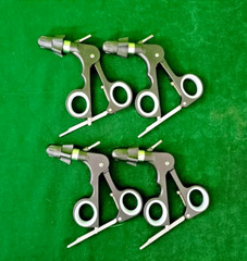 9pc Laparoscopic Monopolar Grasper & Scissor 5mmx330mm Reusable Instruments