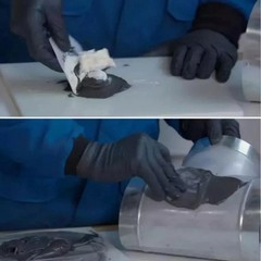 DEVCON 10110 Plastic Steel Putty Epoxy (A) 1 lb. New Sealant Metal Concrete