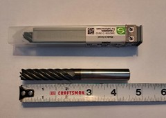 1/2 Solid Carbide End Mill ( Chip Breaker)