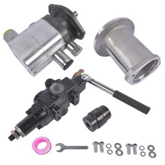 Hydraulic Wood Log Splitter Pump Kit Gear Pump 22GPM 2 Stage with Valve