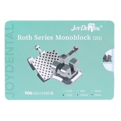 Dental Orthodontic MIM Monoblock Brackets Braces Mini Roth/MBT 022 Hooks 345