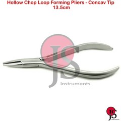 Hollow Chop Contouring Pliers Loop Forming Orthodontic Dental Plier Concave