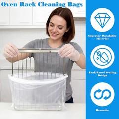 15 Pack Clear Zip Lock Bags 13.4 x 9.5 Inch