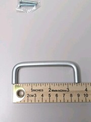 Drawer Pull Handle 3.5″ Center to Center Stainless Matte Finish Nickel Satin