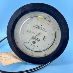 8.5″ Wallace & Tiernan 62B-4D-0800 Millimeters of Mercury Pressure Gauge
