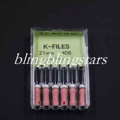 1 Box Endodontic Dental K-FILES 21/25/31mm Niti Nickel Titanium Root Canal File