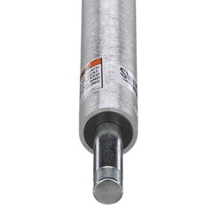 11-Inch Brushed Aluminum Boat Seat Post with Lock N Pin Safety Technology