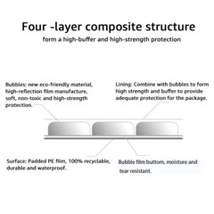 25/50PCs Poly Bubble Mailers Bubble Lined Wrap Polymailer Bags for Shipping