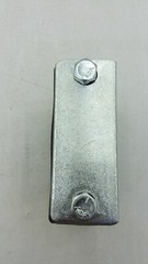 HYDAC HY-ROS-4SUNC PIPE CLAMP WELD PLATE TWIN 5-1/2IN LONG 1.792IN WIDE NNB