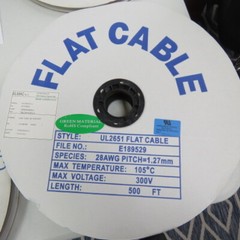ELMAC HF-40X500FT Qty of 25 per Lot UL2651 FLAT CABLE 40 POLES AWG28