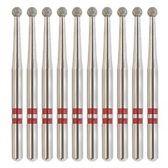 Zirconia Diamonds Friction Grip Burs Egg Football Ball Round End Taper Cylinder
