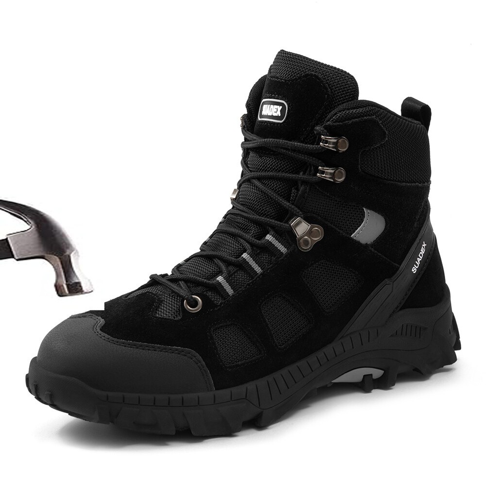 Unisex Adult Steel Toe Boots Indestructible Work Safety Construction Shoes US