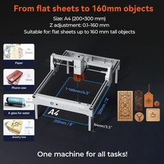 K15Pro 12W Diode Laser Engraving Machine for Wood Acrylic Cutting & Etching