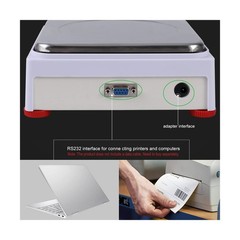 Lab Scale 5000gx0.01g High Precision Scientific Electronic Digital Laboratory…