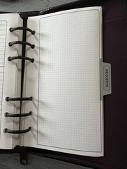 1990s Vintage “Time Planner” w/ Faux Burgundy Leather Ring Binder + New Pages