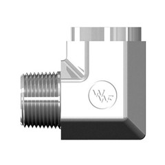 5502-04-04 Steel 1/4″ Male Pipe NPT x 1/4″ Female Pipe 90° Street Elbow Qty 1